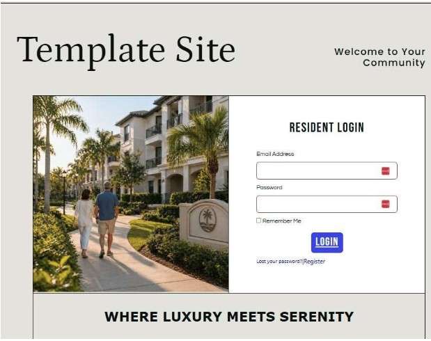 template site image